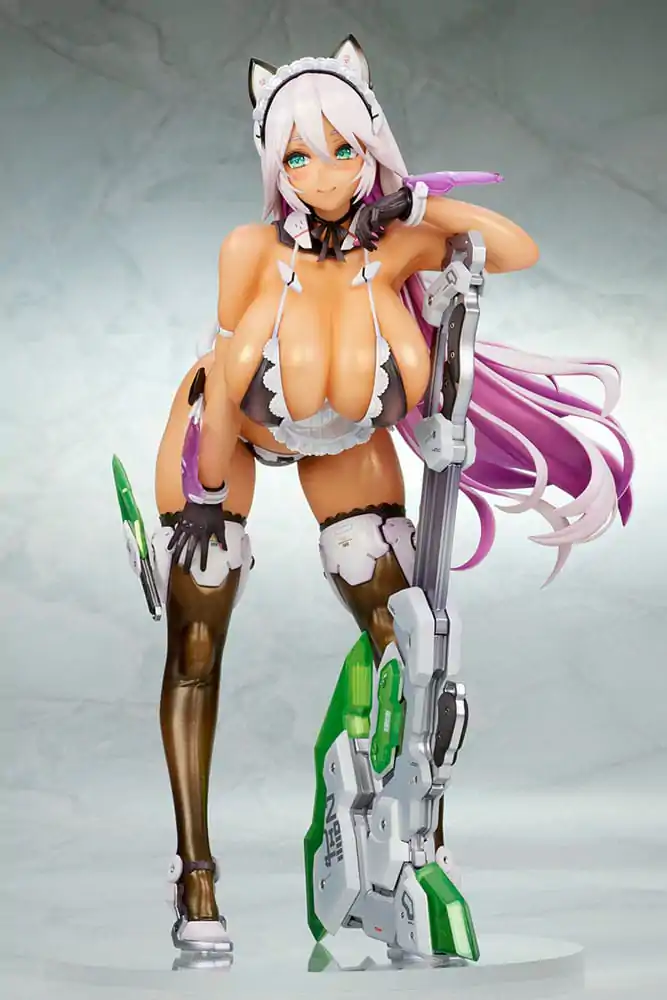 Original Character PVC Statue 1/7 Meido-Busou: Ax Experimental Equipment 24 cm Produktfoto