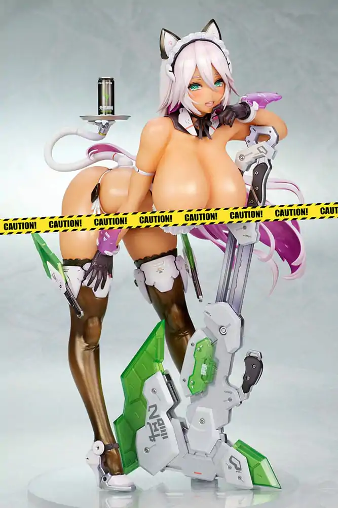 Original Character PVC Statue 1/7 Meido-Busou: Ax Experimental Equipment 24 cm Produktfoto