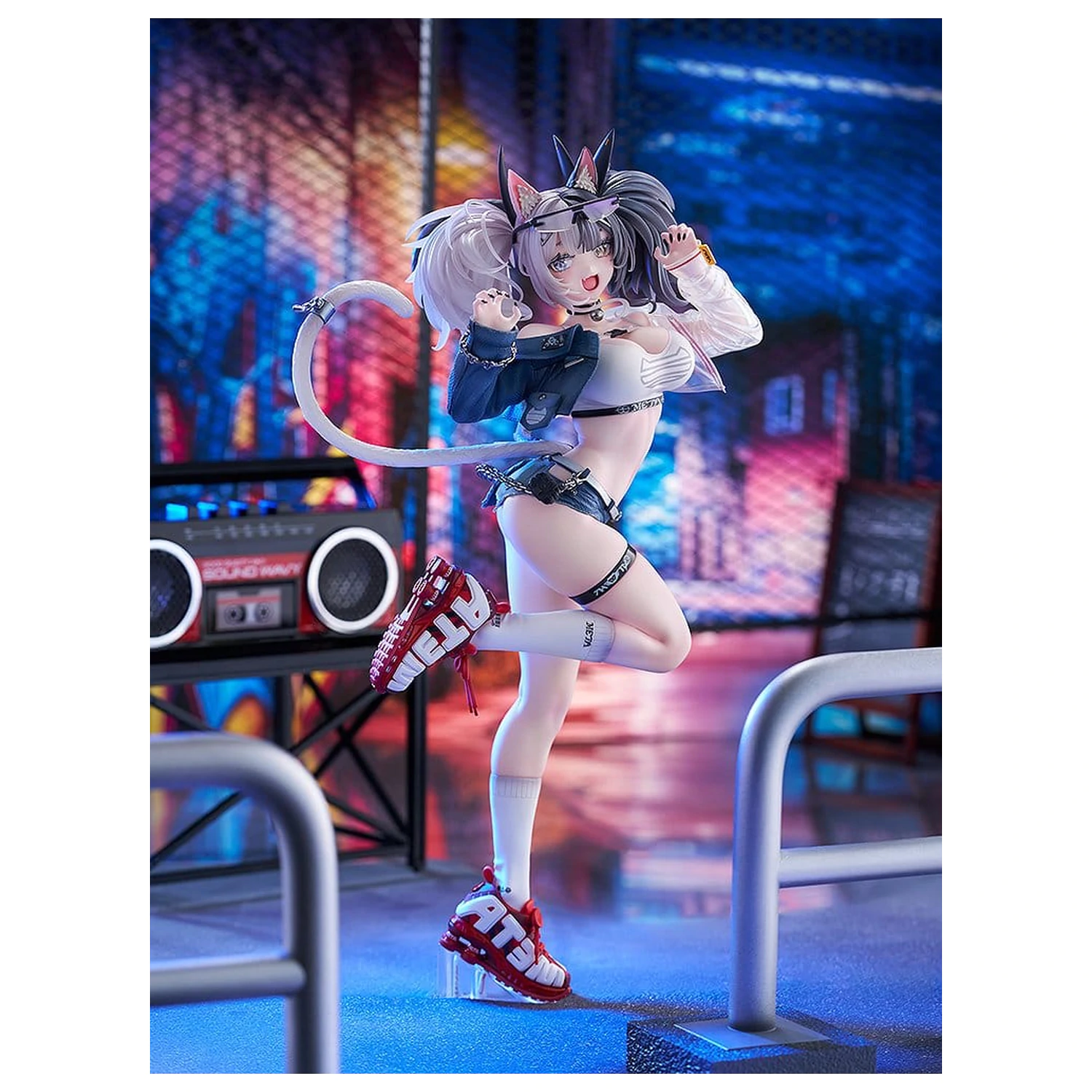 Original Character Figur 1/7 Melterna Girl: Metako Illustration by Neko Metal 23 cm Produktfoto