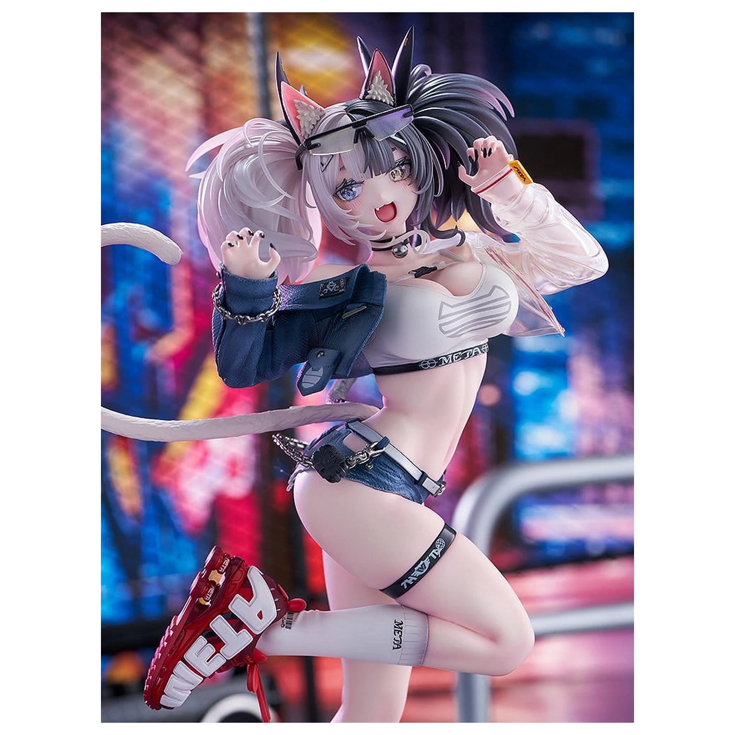 Original Character Figur 1/7 Melterna Girl: Metako Illustration by Neko Metal 23 cm Produktfoto