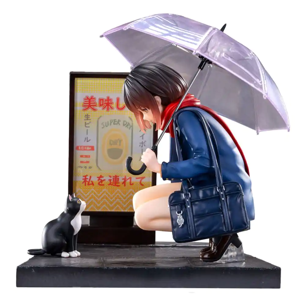 Original-Charakter Statue 1/7 Rainy Day - Meeting Illustrated by Catzz 16 cm Produktfoto