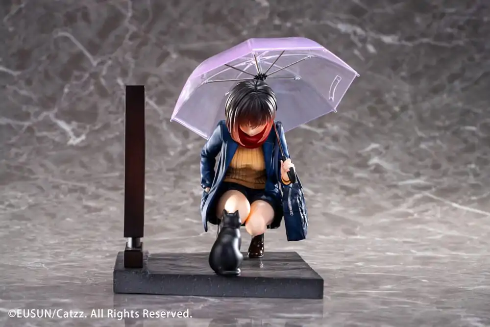 Original-Charakter Statue 1/7 Rainy Day - Meeting Illustrated by Catzz 16 cm Produktfoto