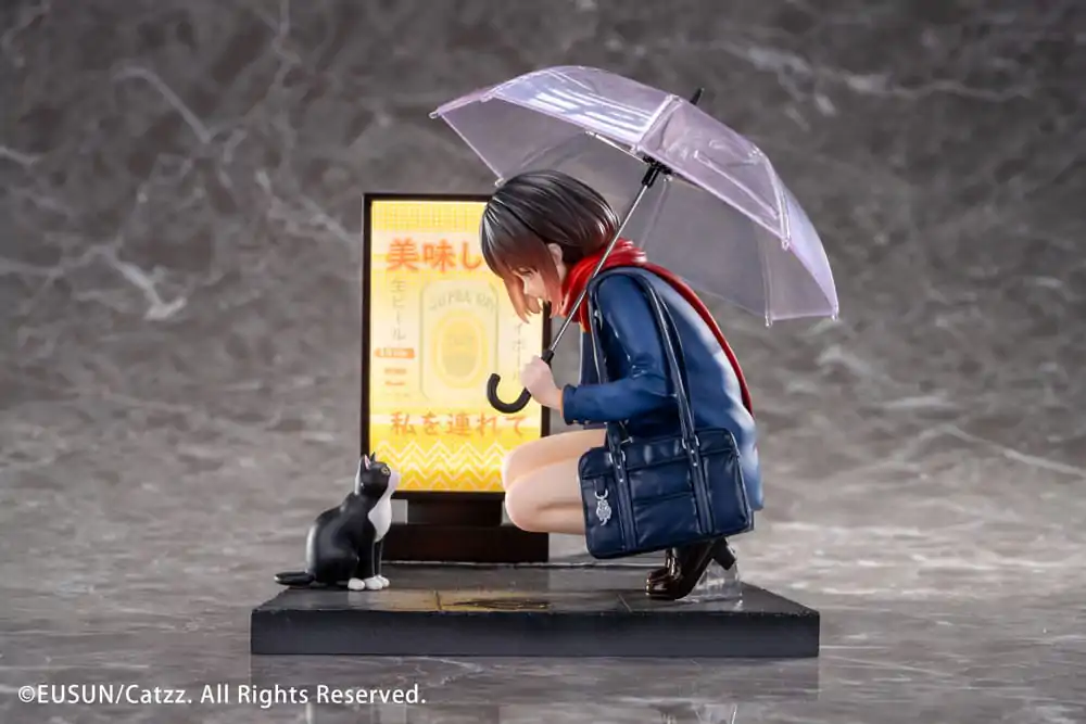 Original-Charakter Statue 1/7 Rainy Day - Meeting Illustrated by Catzz 16 cm Produktfoto