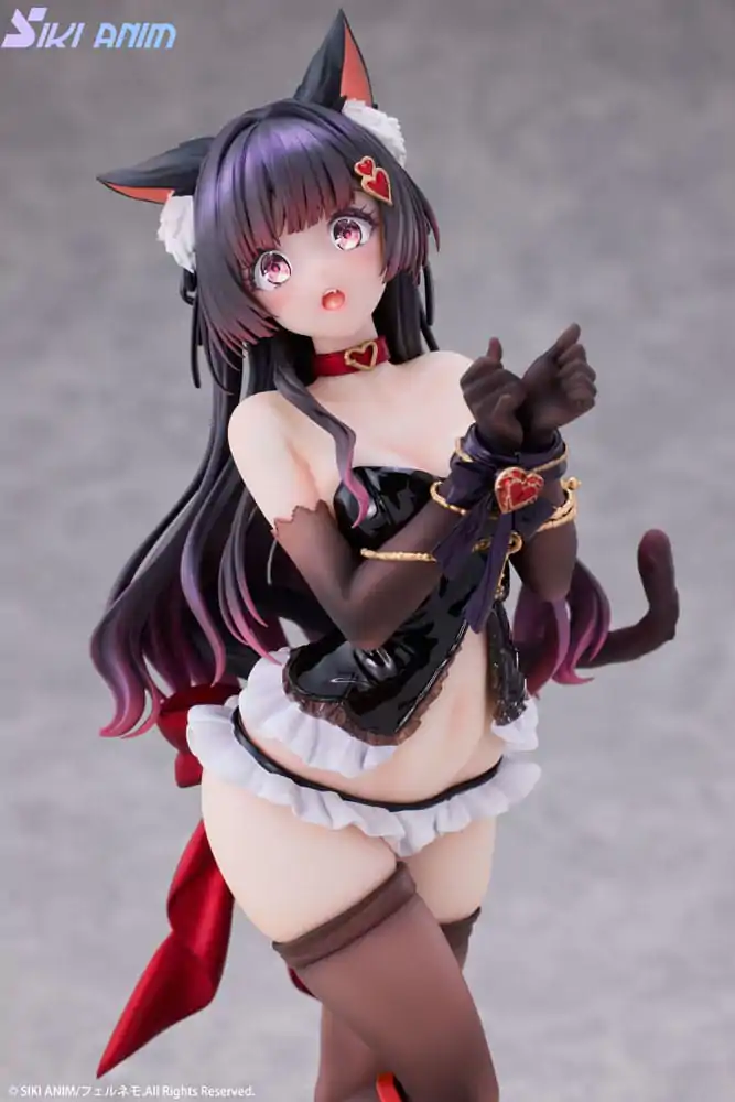 Original Character PVC Statue 1/7 Shibarare Cat Ruhuna-chan Deluxe Edition 26 cm Produktfoto