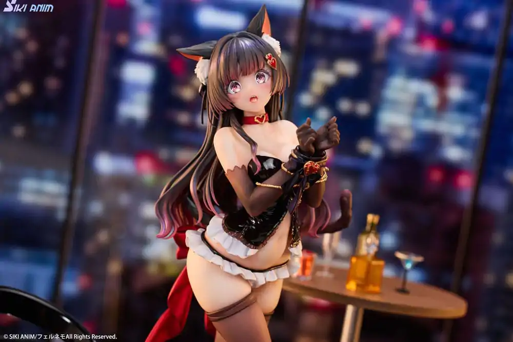 Original Character PVC Statue 1/7 Shibarare Cat Ruhuna-chan Deluxe Edition 26 cm Produktfoto