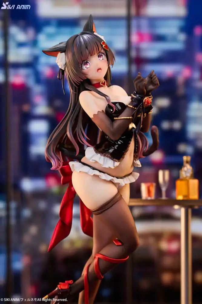 Original Character PVC Statue 1/7 Shibarare Cat Ruhuna-chan Deluxe Edition 26 cm Produktfoto