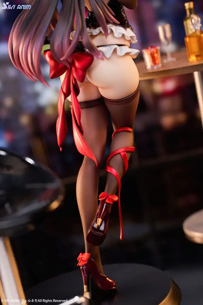 Original Character PVC Statue 1/7 Shibarare Cat Ruhuna-chan Deluxe Edition 26 cm Produktfoto