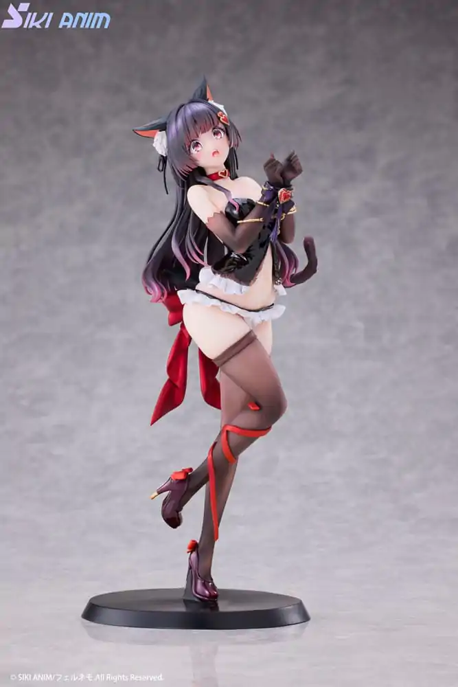 Original Character PVC Statue 1/7 Shibarare Cat Ruhuna-chan Deluxe Edition 26 cm Produktfoto