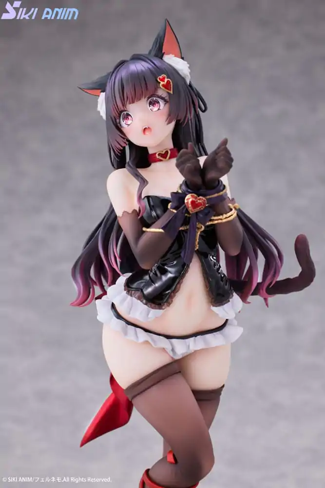 Original Character PVC Statue 1/7 Shibarare Cat Ruhuna-chan Deluxe Edition 26 cm Produktfoto