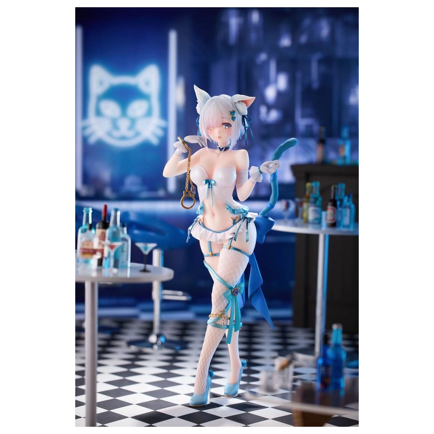 Original Character PVC Figur 1/7 Shibarare Neko Putika-chan Deluxe Edition 26 cm Produktfoto