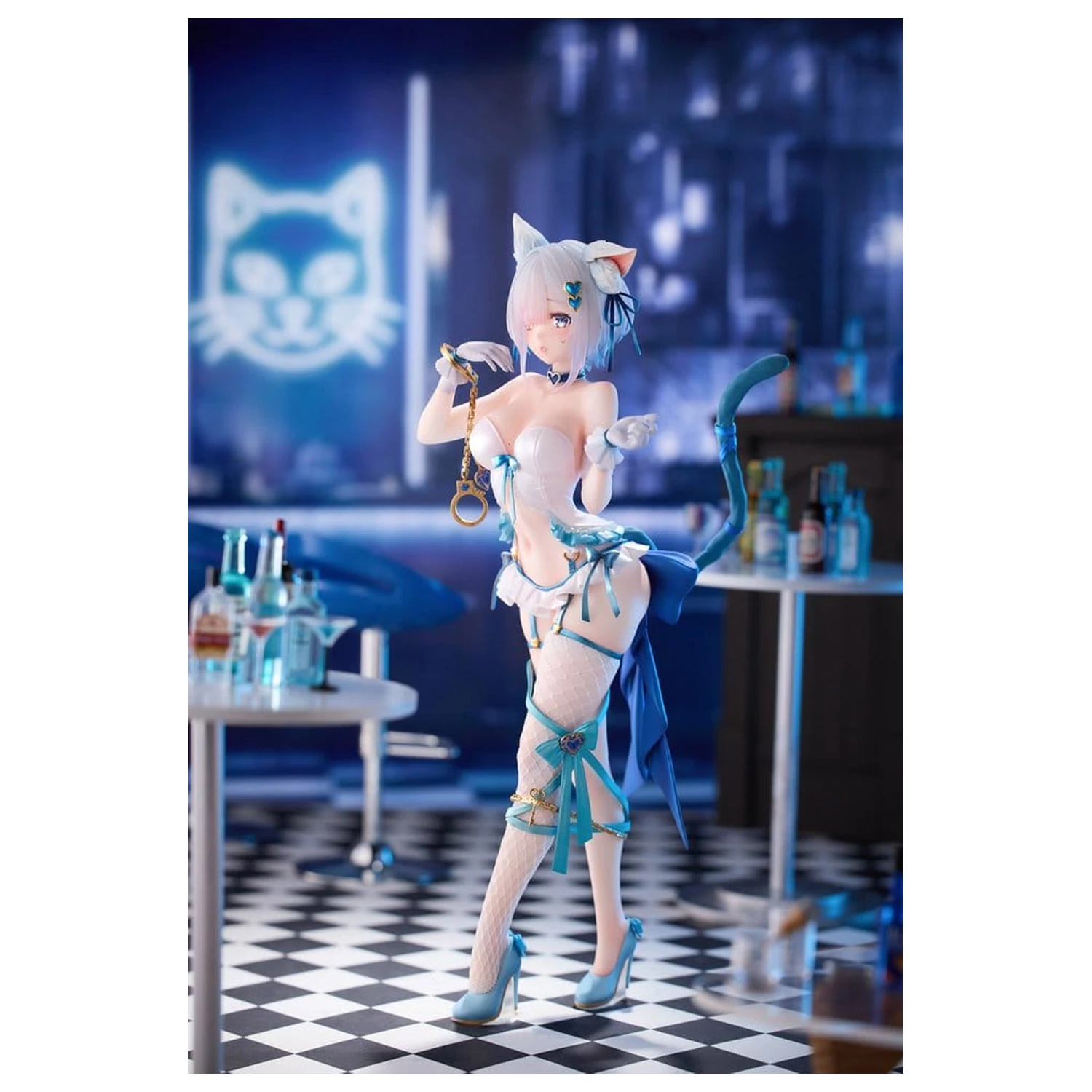 Original Character PVC Figur 1/7 Shibarare Neko Putika-chan Deluxe Edition 26 cm Produktfoto
