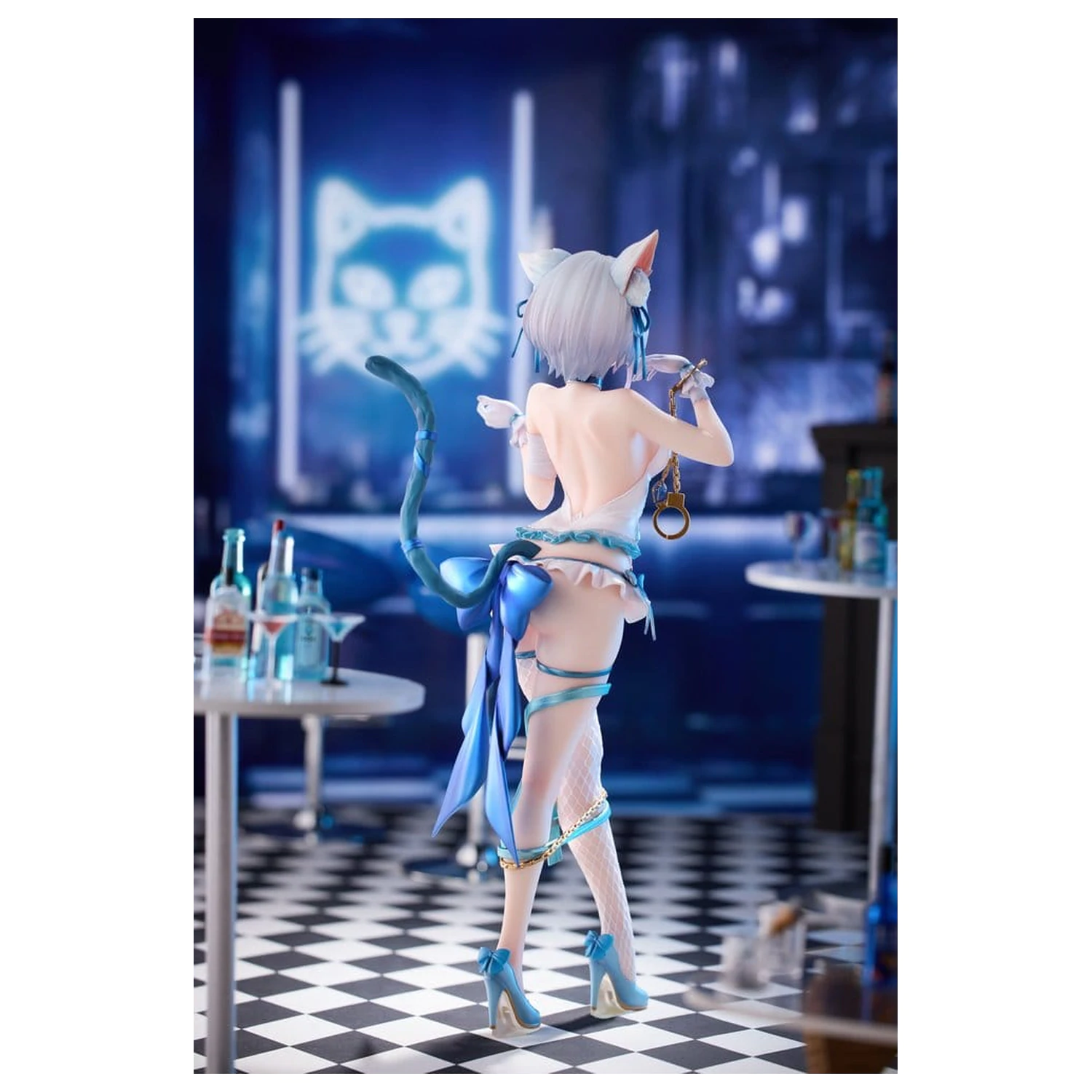 Original Character PVC Figur 1/7 Shibarare Neko Putika-chan 26 cm Produktfoto