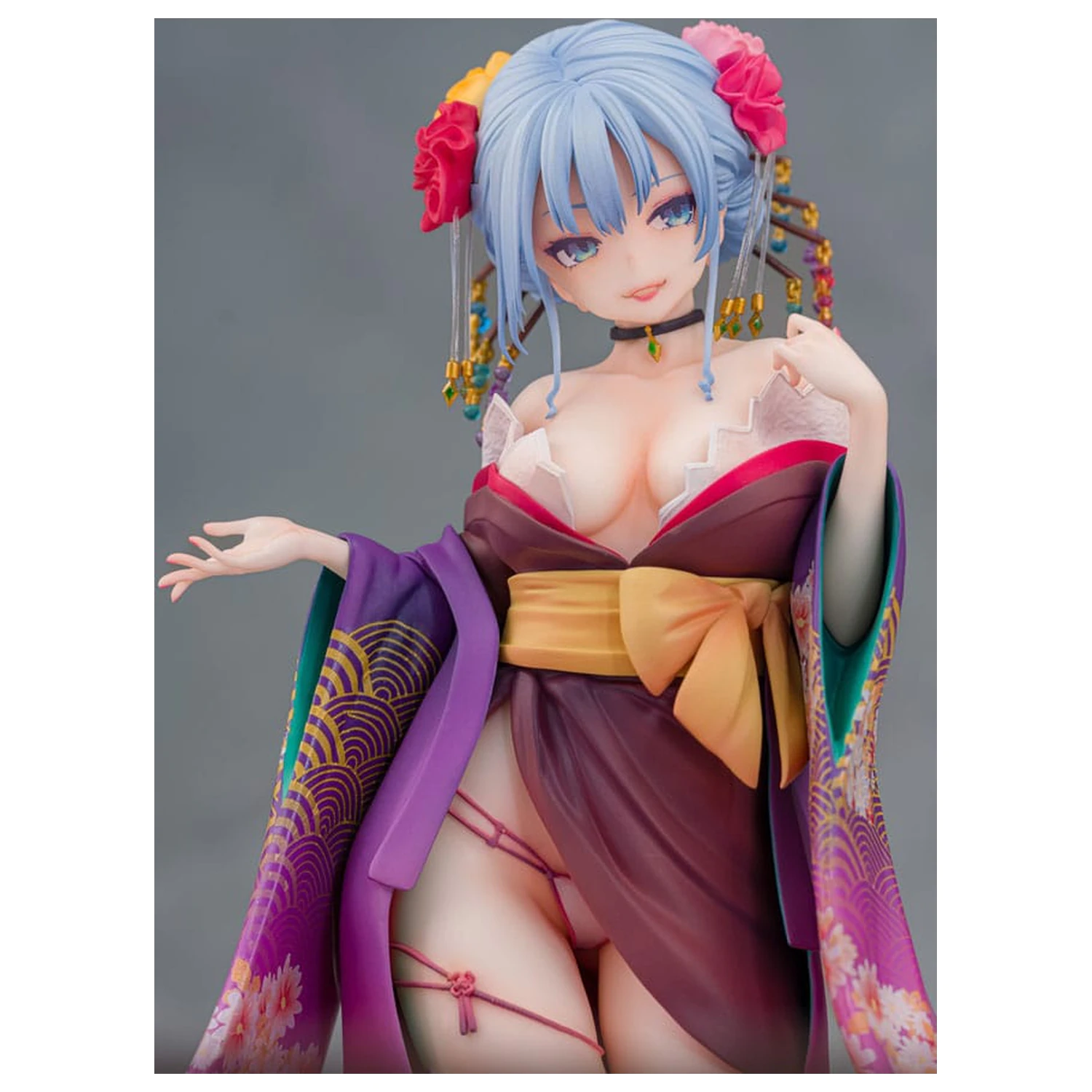 Original Character Statue 1/7 Shujuu Ecstasy Shion Oiran Ver. (Wholesome Ver.) 15 Zentimeter Produktfoto