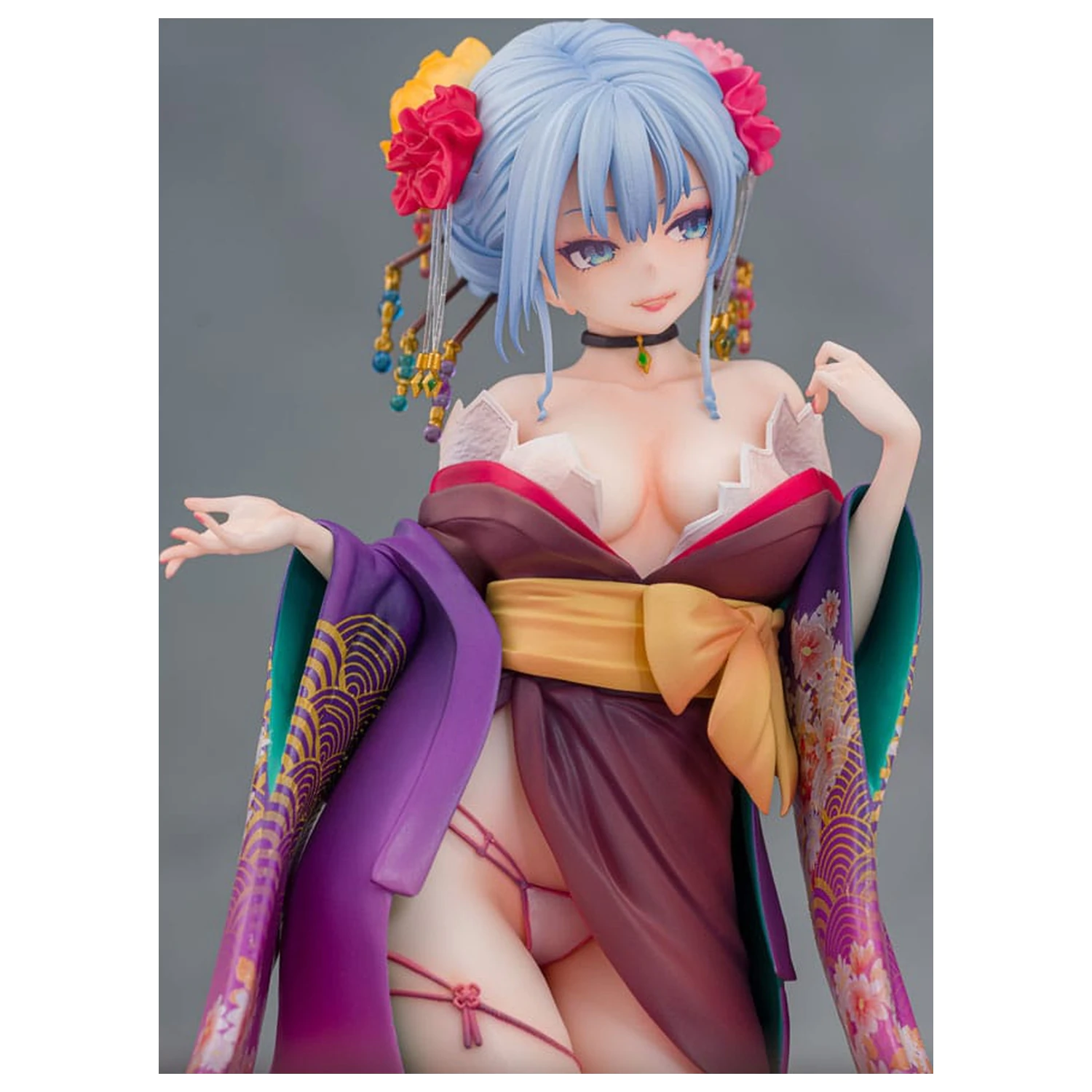 Original Character Statue 1/7 Shujuu Ecstasy Shion Oiran Ver. (Wholesome Ver.) 15 Zentimeter Produktfoto