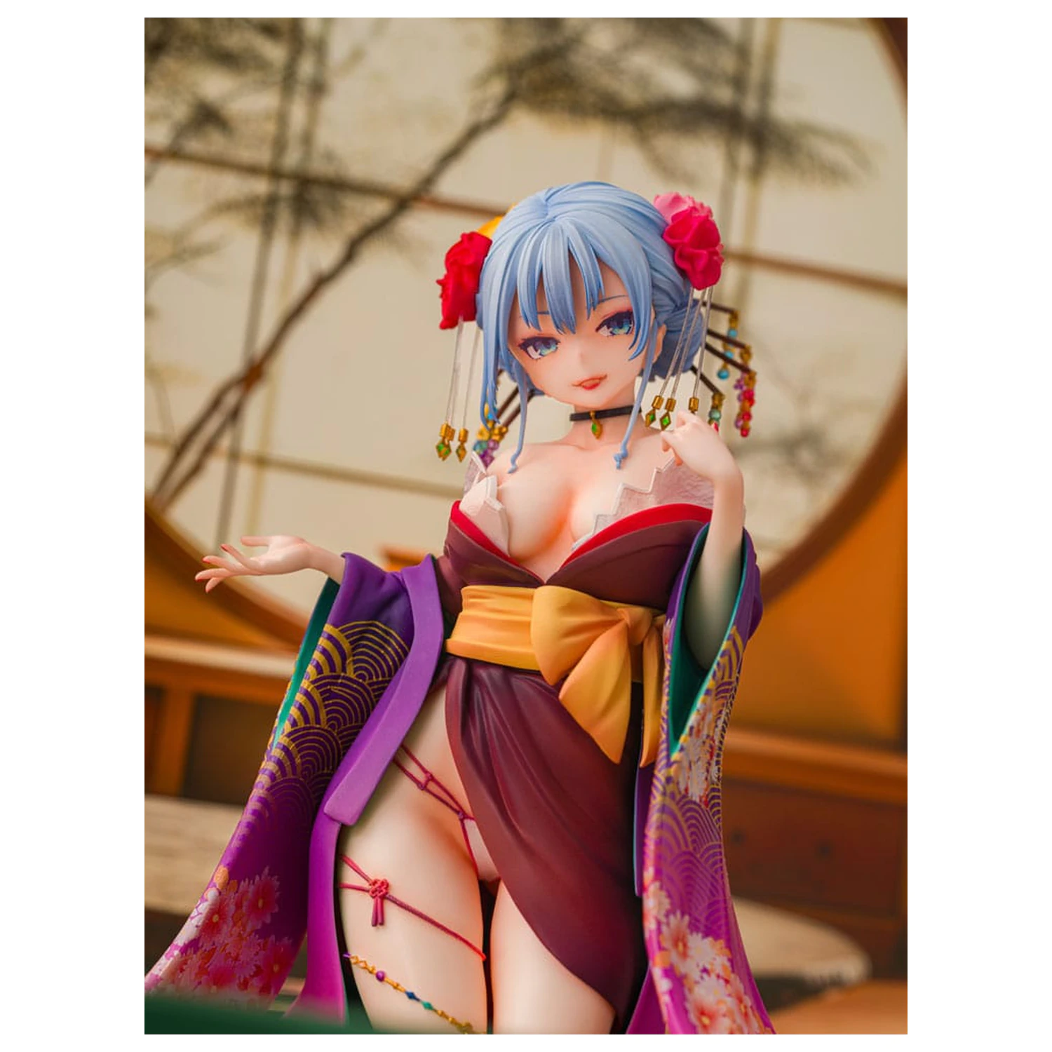 Original Character Statue 1/7 Shujuu Ecstasy Shion Oiran Ver. (Wholesome Ver.) 15 Zentimeter Produktfoto