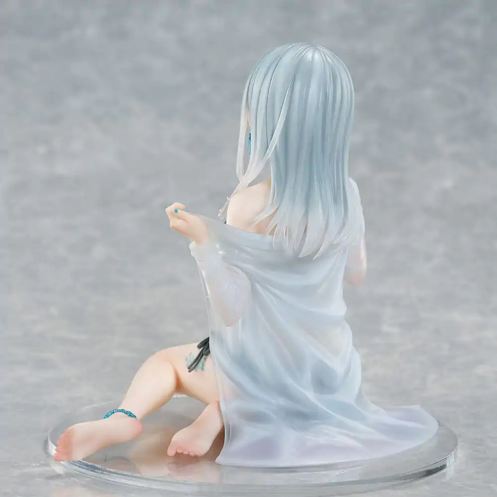 Original Character PVC Statue 1/7 Silver-Haired Girl Sky Blue Morning Special Outfit Ver. by Fuumi Illustration 16 cm Produktfoto