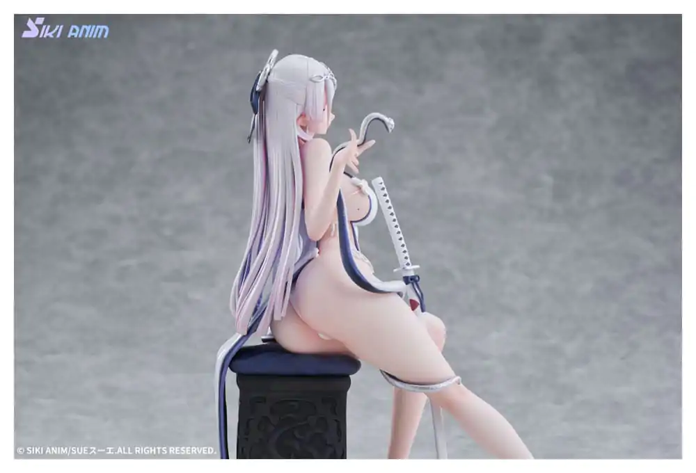 Original Character PVC Statue 1/7 The Color of the Blue - White Snake Deluxe Edition 20 cm Produktfoto