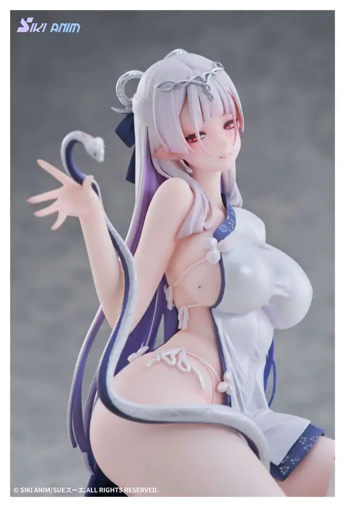 Original Character PVC Statue 1/7 The Color of the Blue - White Snake Deluxe Edition 20 cm Produktfoto