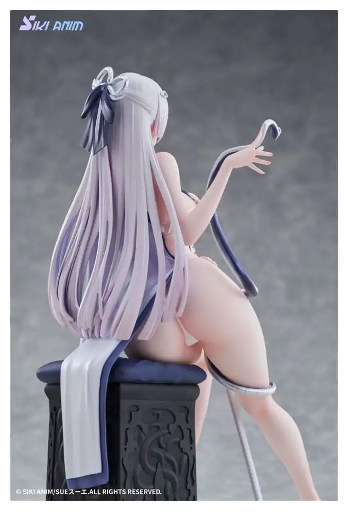 Original Character PVC Statue im Maßstab 1/7 The Color of the Blue - White Snake Normal Edition 20 cm Produktfoto