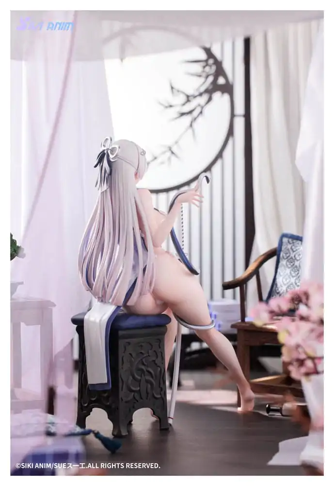 Original Character PVC Statue im Maßstab 1/7 The Color of the Blue - White Snake Normal Edition 20 cm Produktfoto