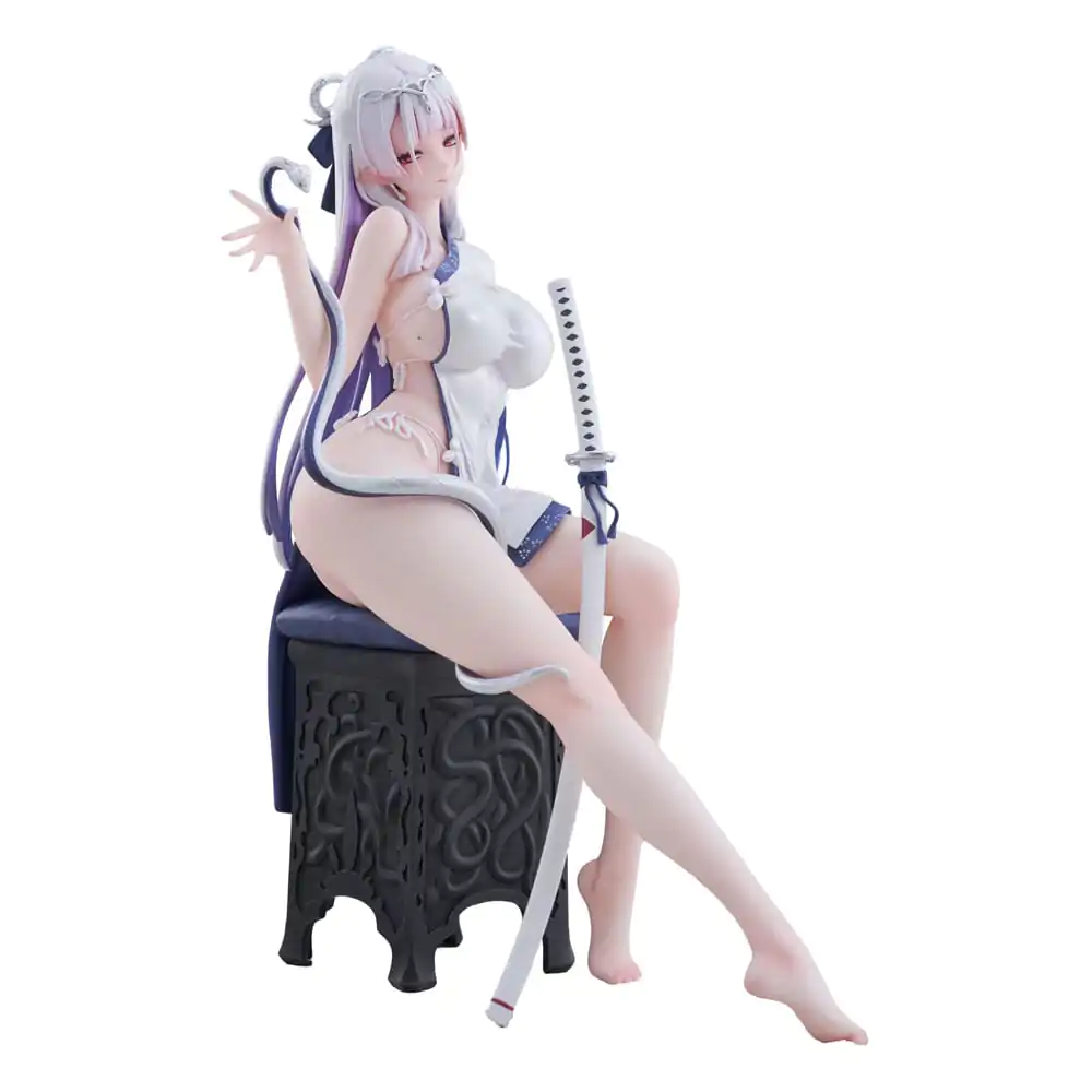 Original Character PVC Statue im Maßstab 1/7 The Color of the Blue - White Snake Normal Edition 20 cm Produktfoto
