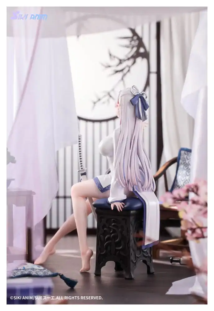 Original Character PVC Statue im Maßstab 1/7 The Color of the Blue - White Snake Normal Edition 20 cm Produktfoto