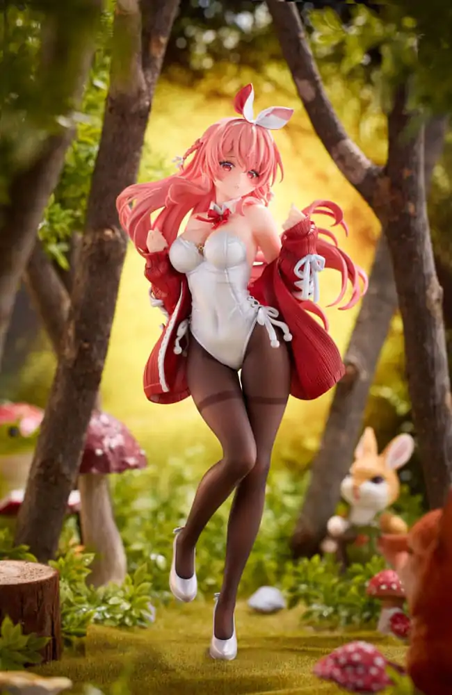 Original Character PVC Statue 1/7 White Rabbit Illustrated by Rosuuri 24 cm Produktfoto