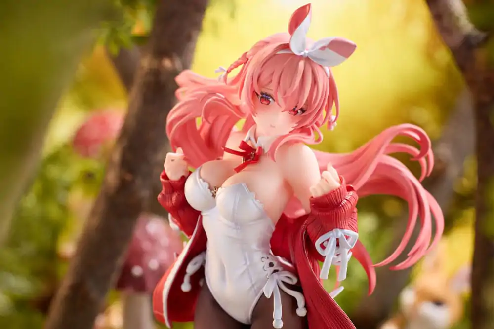 Original Character PVC Statue 1/7 White Rabbit Illustrated by Rosuuri 24 cm Produktfoto