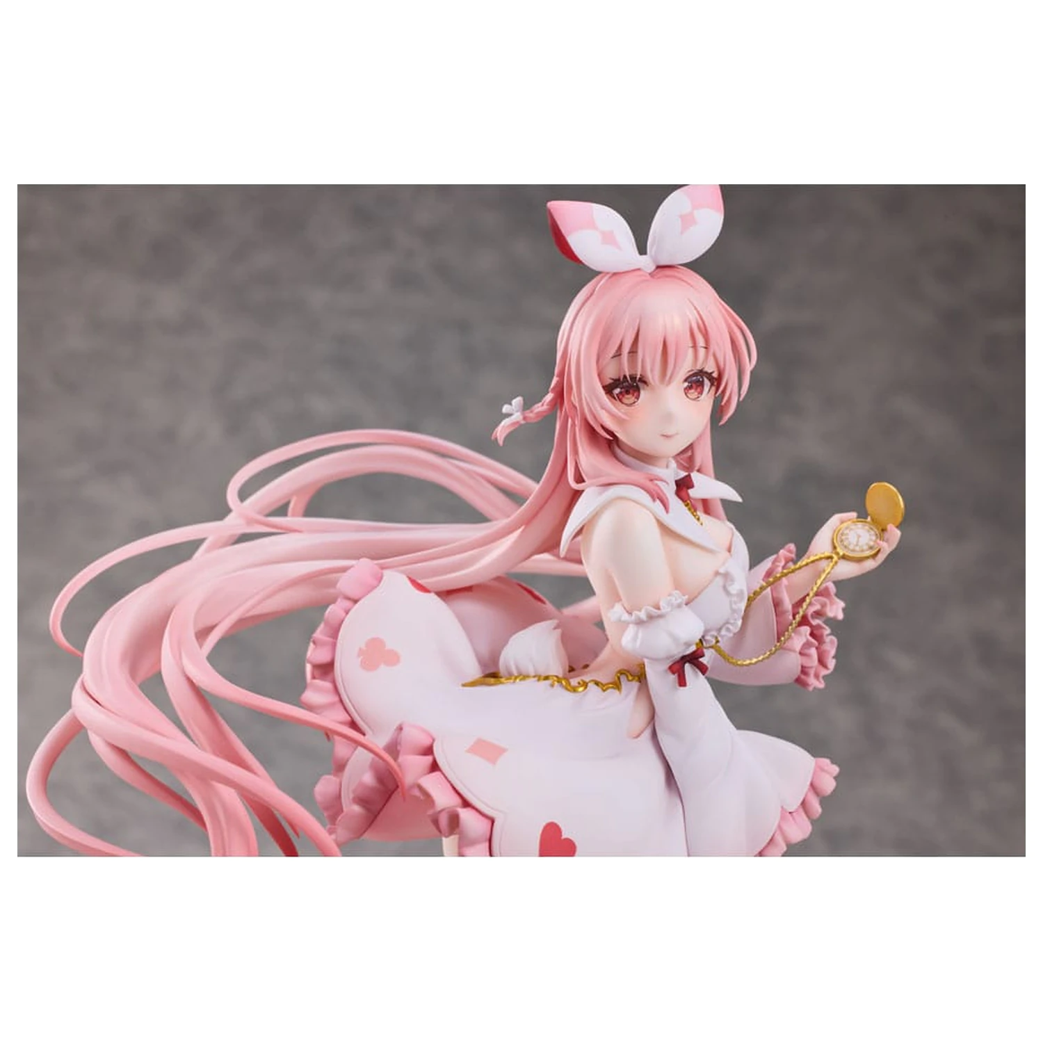 Original Character PVC Statue 1/7 White Rabbit Rosu Wonderland Ver. Illustrated by Rosuuri Deluxe Edition 29 cm Produktfoto