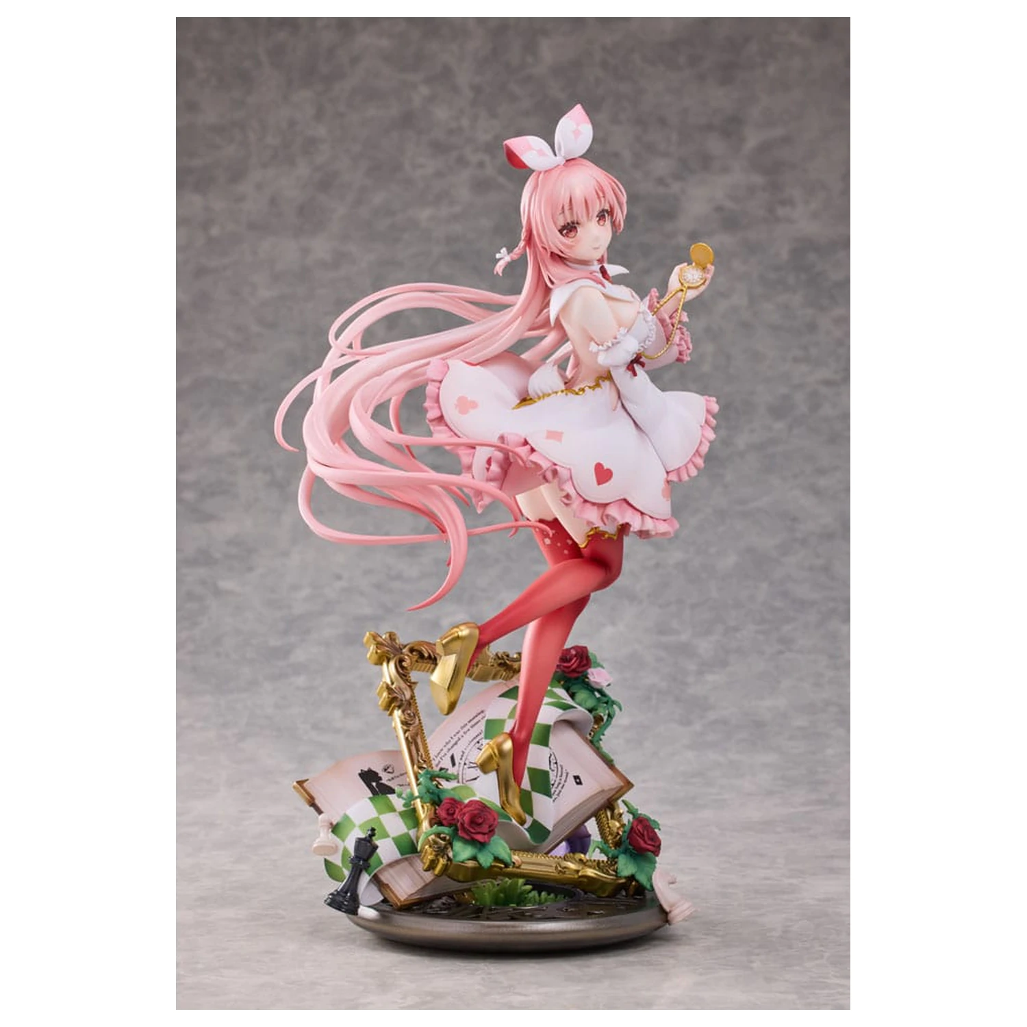 Original Character PVC Figur 1/7 White Rabbit Rosu Wonderland Ver. Illustrated by Rosuuri 29 cm Produktfoto