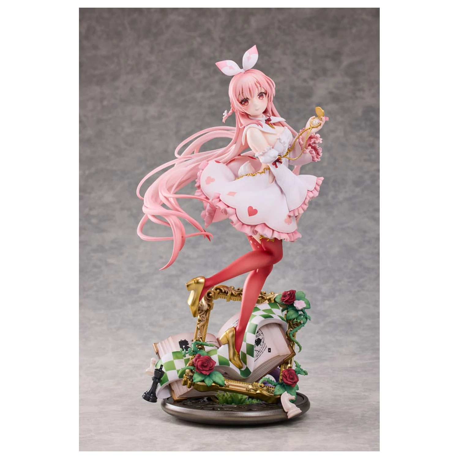 Original Character PVC Figur 1/7 White Rabbit Rosu Wonderland Ver. Illustrated by Rosuuri 29 cm Produktfoto