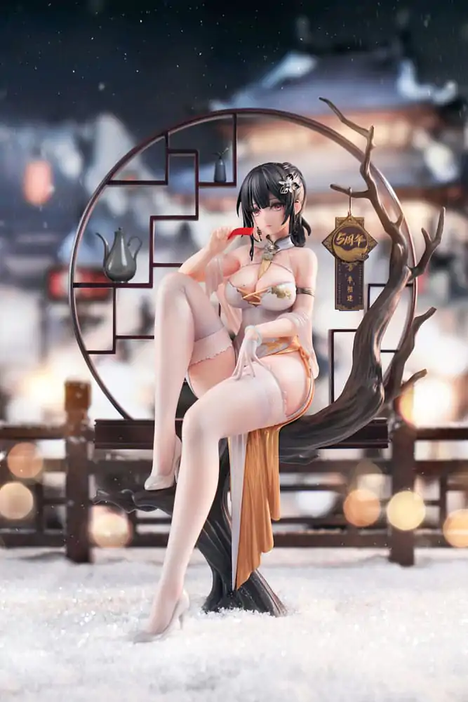 Original Character PVC Statue 1/7 Xiami China Dress Step On Snow Ver. 26 cm Produktfoto