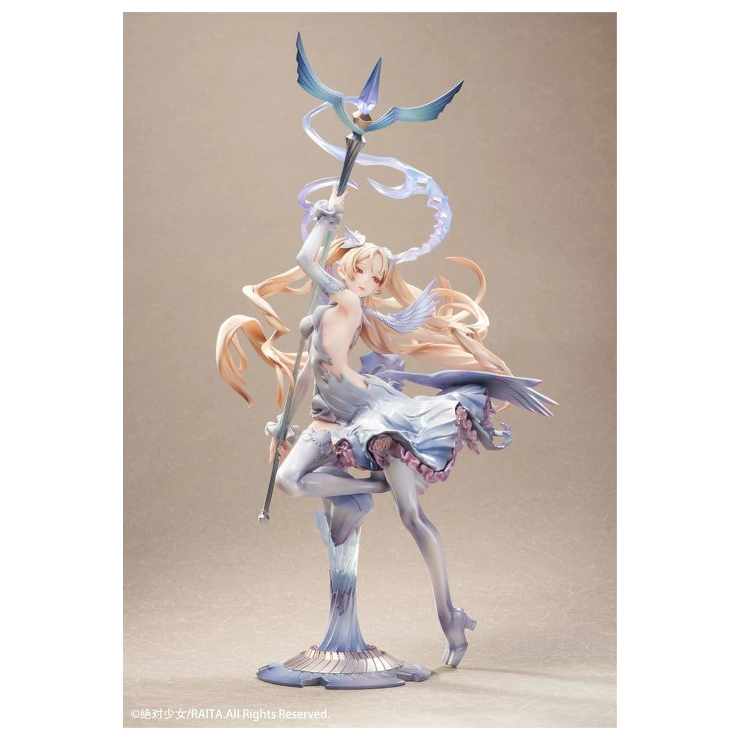 Original Character PVC Figur 1/7 Zettai Junpaku Mahou Shoujo Kotone Sasaki 31 cm Produktfoto