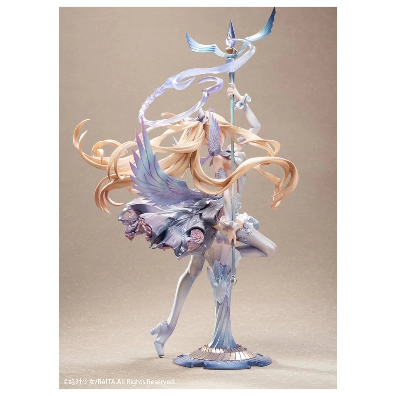 Original Character PVC Figur 1/7 Zettai Junpaku Mahou Shoujo Kotone Sasaki 31 cm Produktfoto