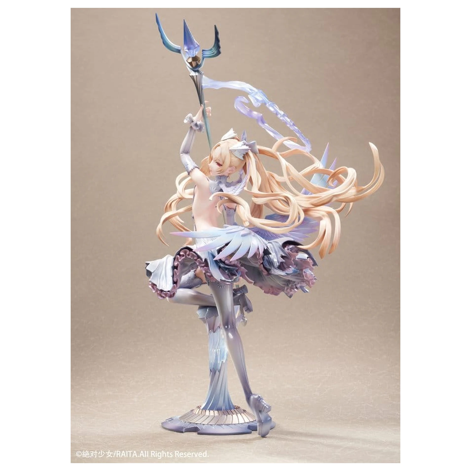 Original Character PVC Figur 1/7 Zettai Junpaku Mahou Shoujo Kotone Sasaki 31 cm Produktfoto