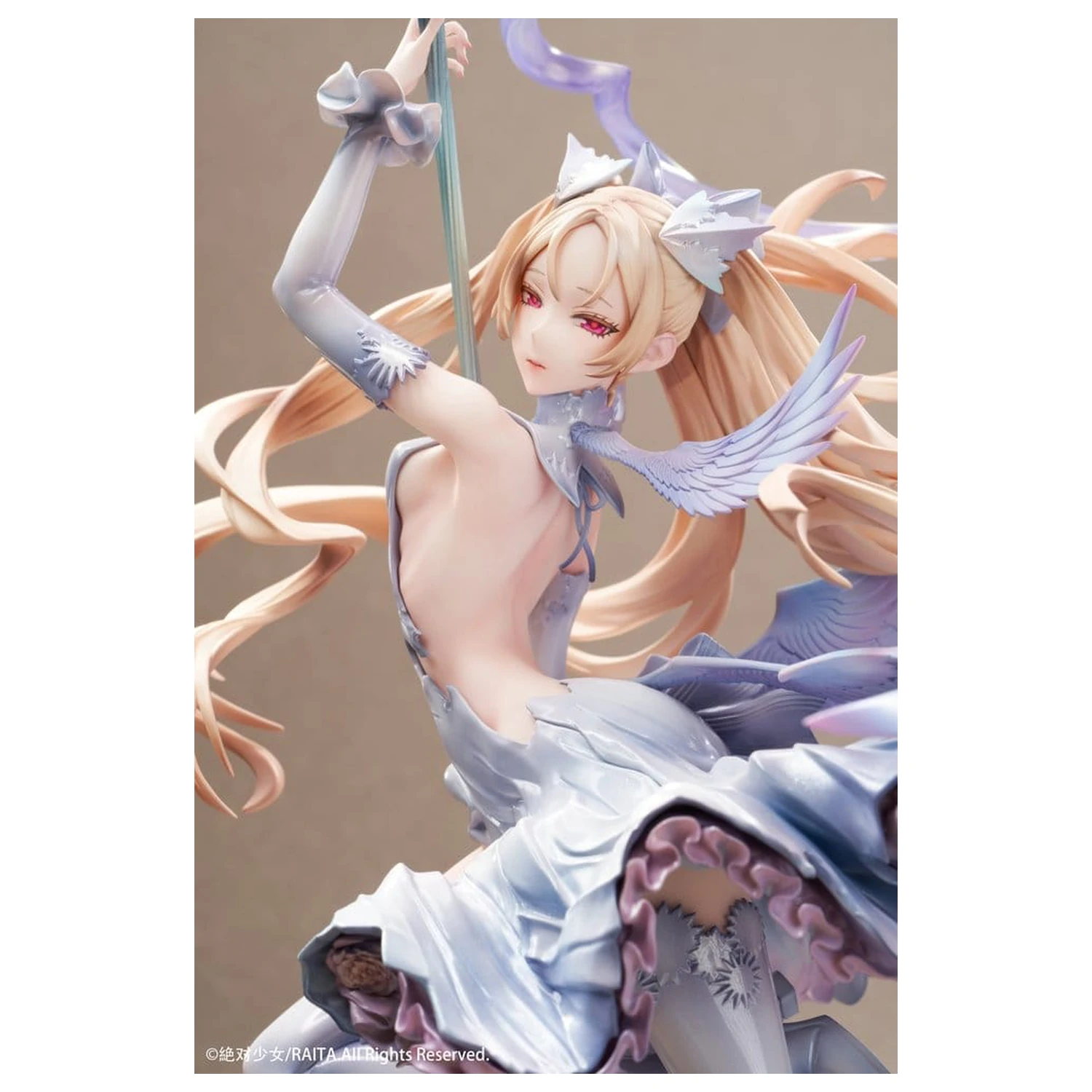 Original Character PVC Figur 1/7 Zettai Junpaku Mahou Shoujo Kotone Sasaki 31 cm Produktfoto