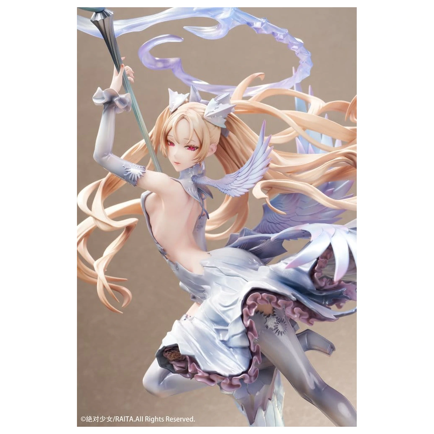 Original Character PVC Figur 1/7 Zettai Junpaku Mahou Shoujo Kotone Sasaki 31 cm Produktfoto