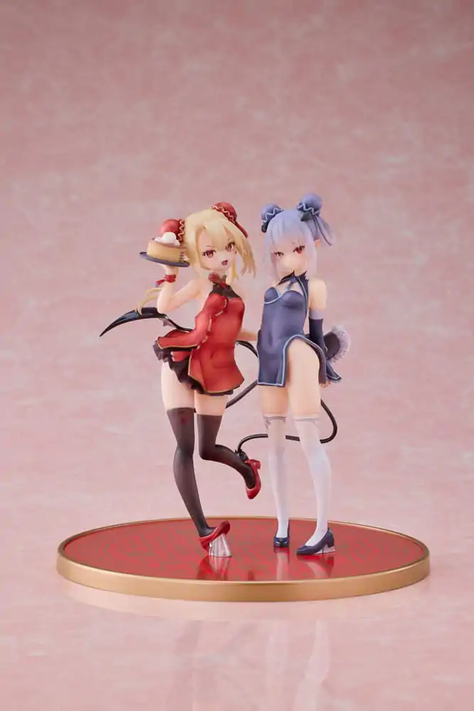 Original Character PVC Statuen 1/8 Tamano Kedama Tiffany &amp; Chloe 16 cm Produktfoto