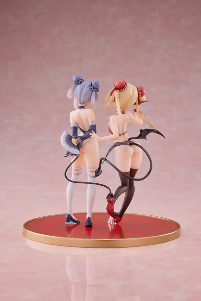 Original Character PVC Statuen 1/8 Tamano Kedama Tiffany &amp; Chloe 16 cm Produktfoto