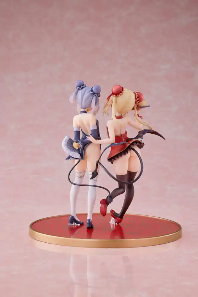 Original Character PVC Statuen 1/8 Tamano Kedama Tiffany &amp; Chloe 16 cm Produktfoto