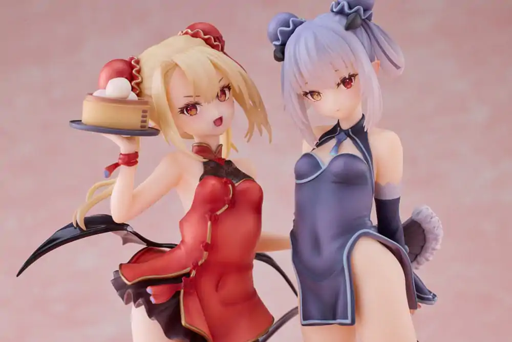 Original Character PVC Statuen 1/8 Tamano Kedama Tiffany &amp; Chloe 16 cm Produktfoto