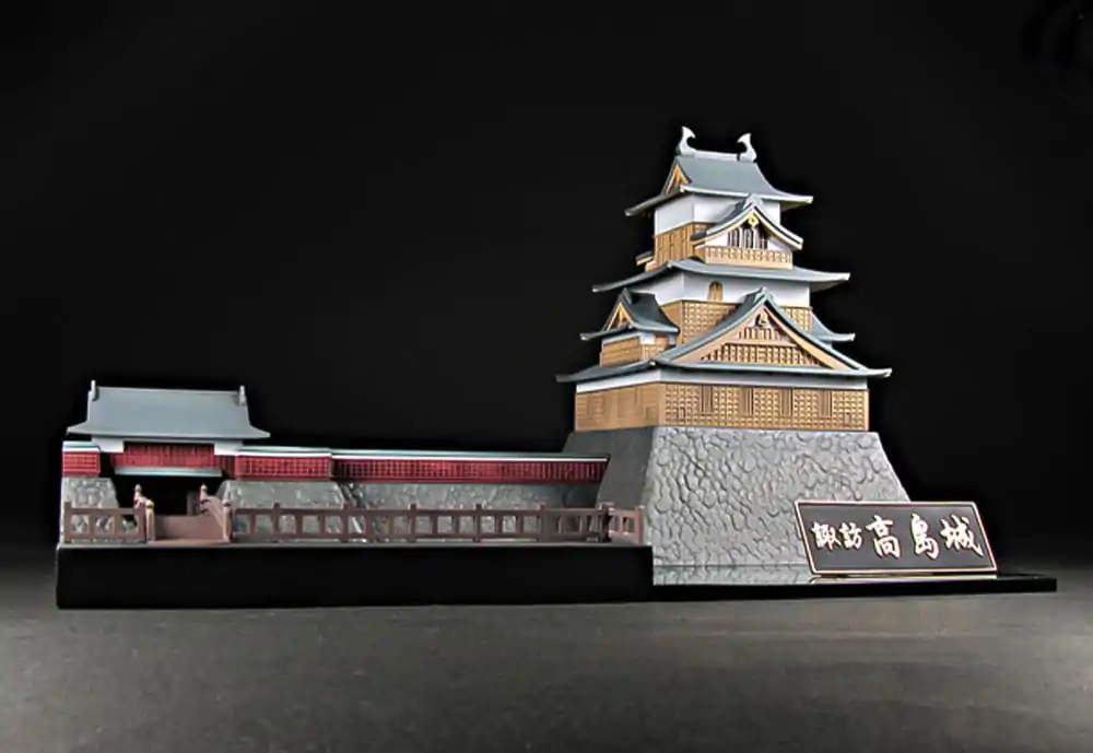 Original Character Plastic Model Kit 1/200 Suwa Takashima Castle (re-run) 15 cm Produktfoto