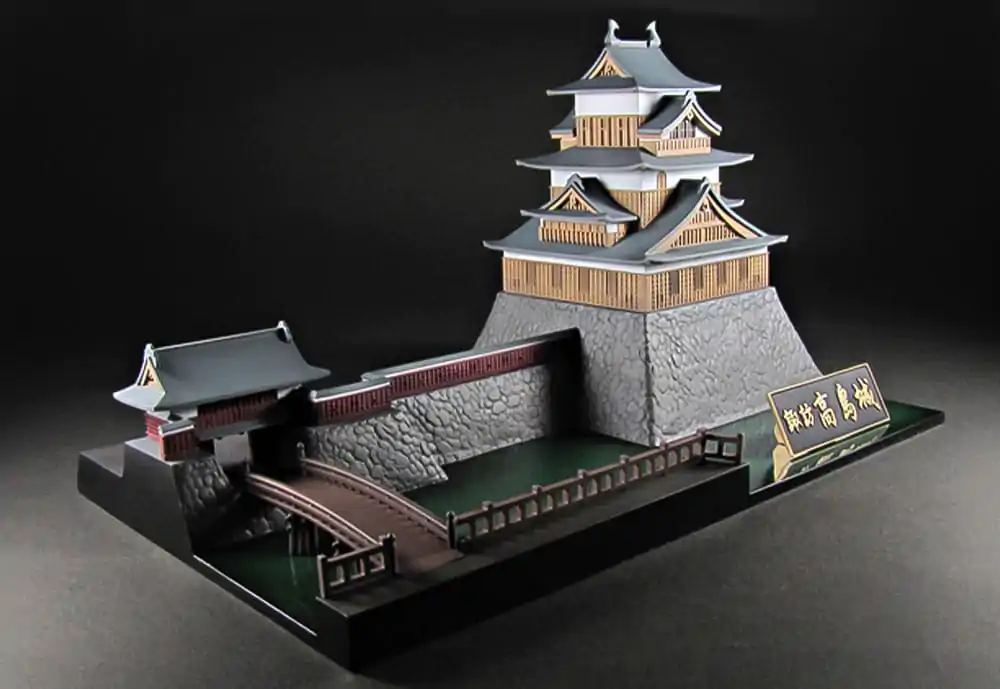 Original Character Plastic Model Kit 1/200 Suwa Takashima Castle (re-run) 15 cm Produktfoto