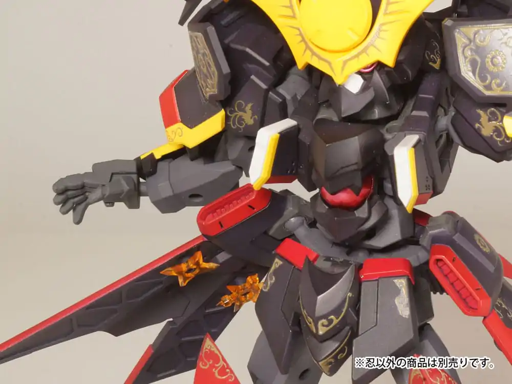 Original Character Plastic Model Kit Pop Series04:Shinobi3 Clear Orange 2 cm Produktfoto