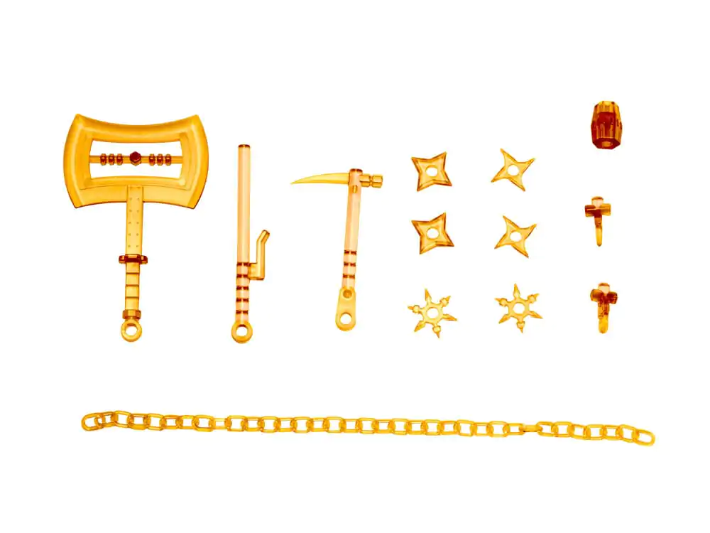 Original Character Plastic Model Kit Pop Series04:Shinobi3 Clear Orange 2 cm Produktfoto