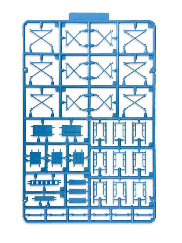 Original Character Plastic Model Kit Pop Another World Series ASHIBA Blue 7 cm Produktfoto