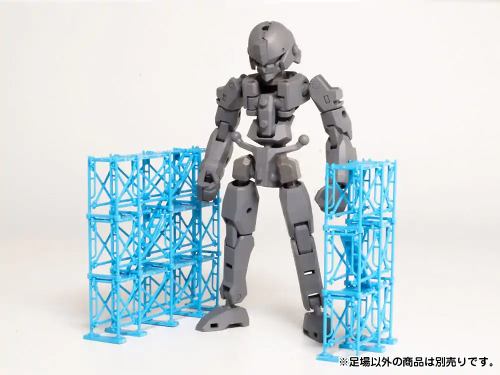 Original Character Plastic Model Kit Pop Another World Series ASHIBA Blue 7 cm Produktfoto