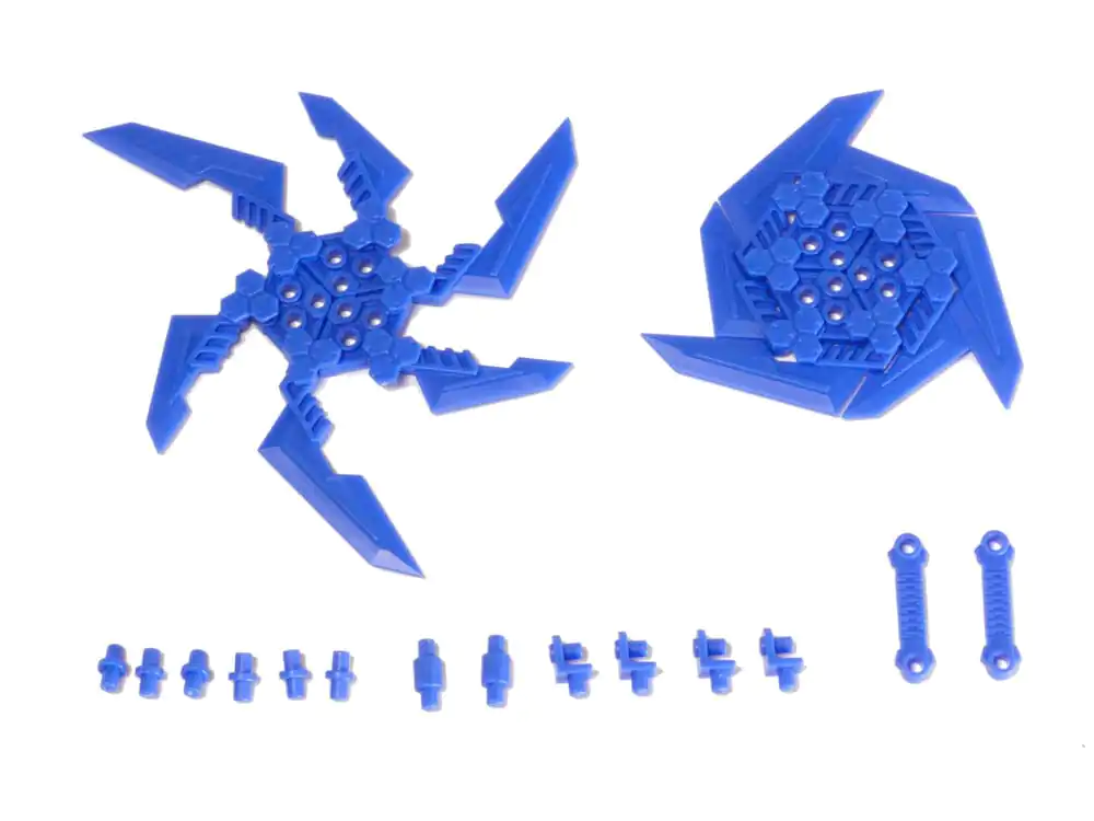 Original Character Plastic Model Kit Pop Series08: Gimic knife2 Blue 4 cm Produktfoto