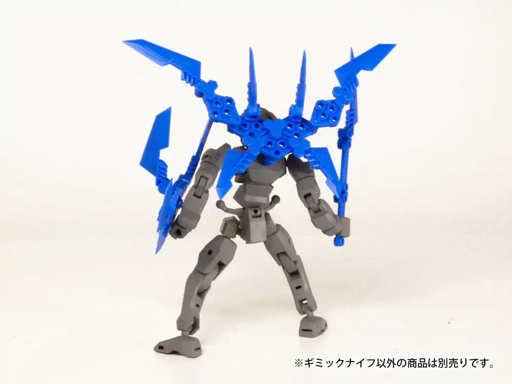 Original Character Plastic Model Kit Pop Series08: Gimic knife2 Blue 4 cm Produktfoto