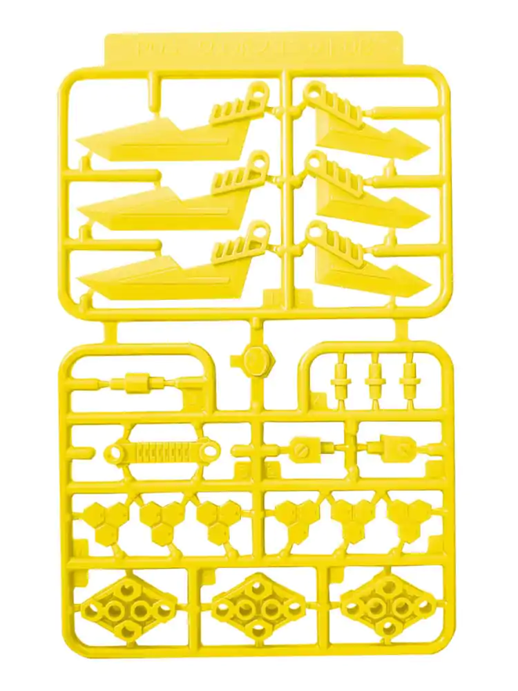 Original Character Plastic Model Kit Pop Series08: Gimic knife3 Yellow 4 cm Produktfoto